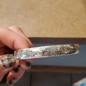 Brighton magnet snowman bracelet